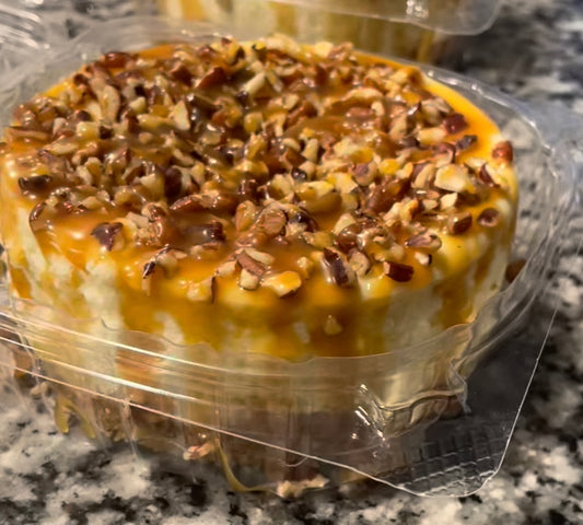 Salted Caramel Pecan Cheesecake